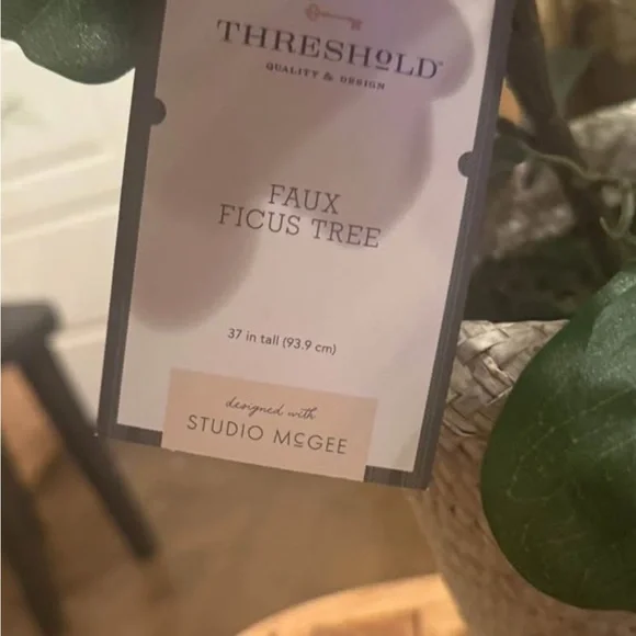 NWT Faux Ficus Tree - Threshold designed with Studio McGee - Picture 8 of 12